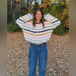 Chunky Striped Sweater